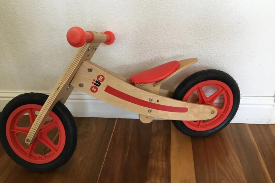 zum wooden balance bike