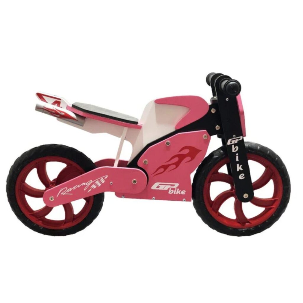 GP Bike Racing Wooden Balance Bike