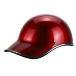 baseball cap motorcycle helmet