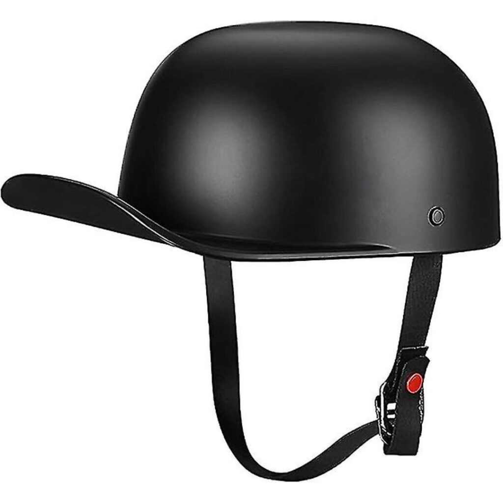 baseball cap motorcycle helmet