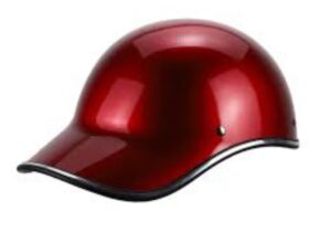 baseball cap motorcycle helmet