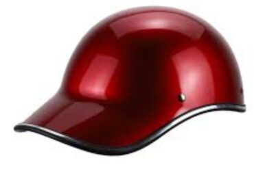 baseball cap motorcycle helmet