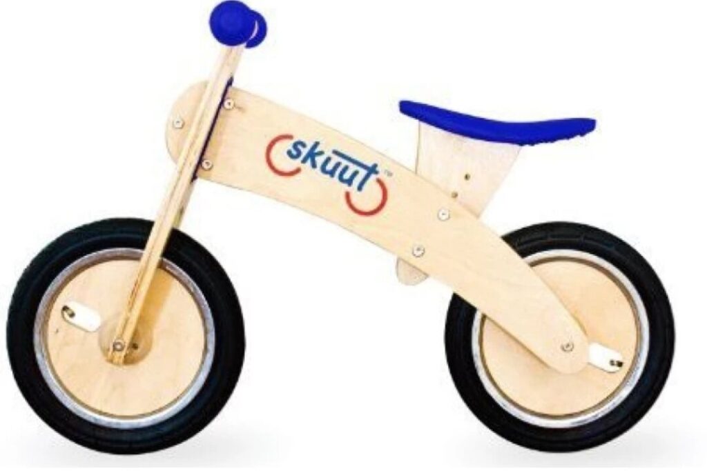 diggin active skuut wooden balance bike