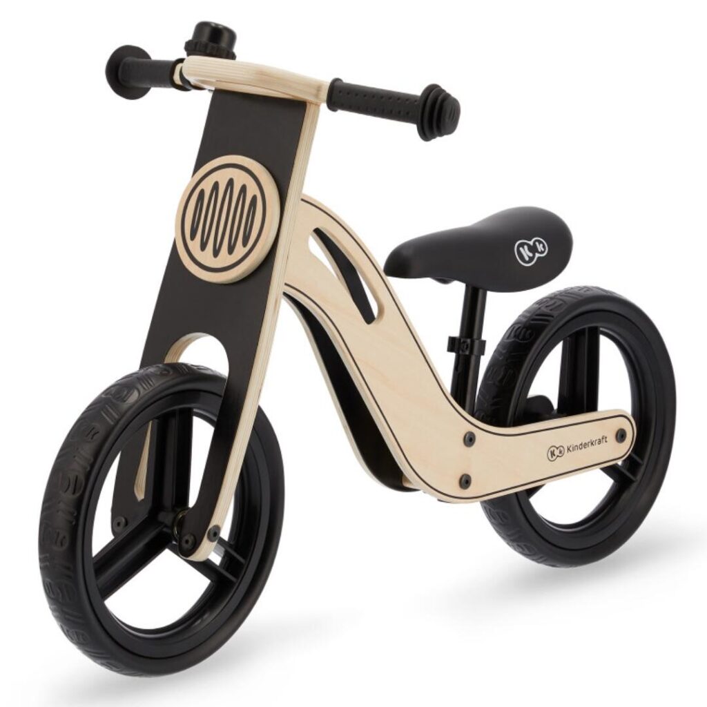 kinderkraft wooden balance bike