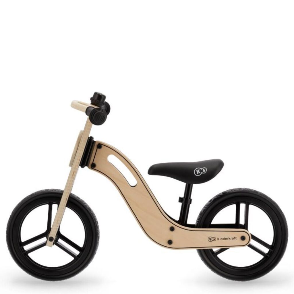 kinderkraft wooden balance bike