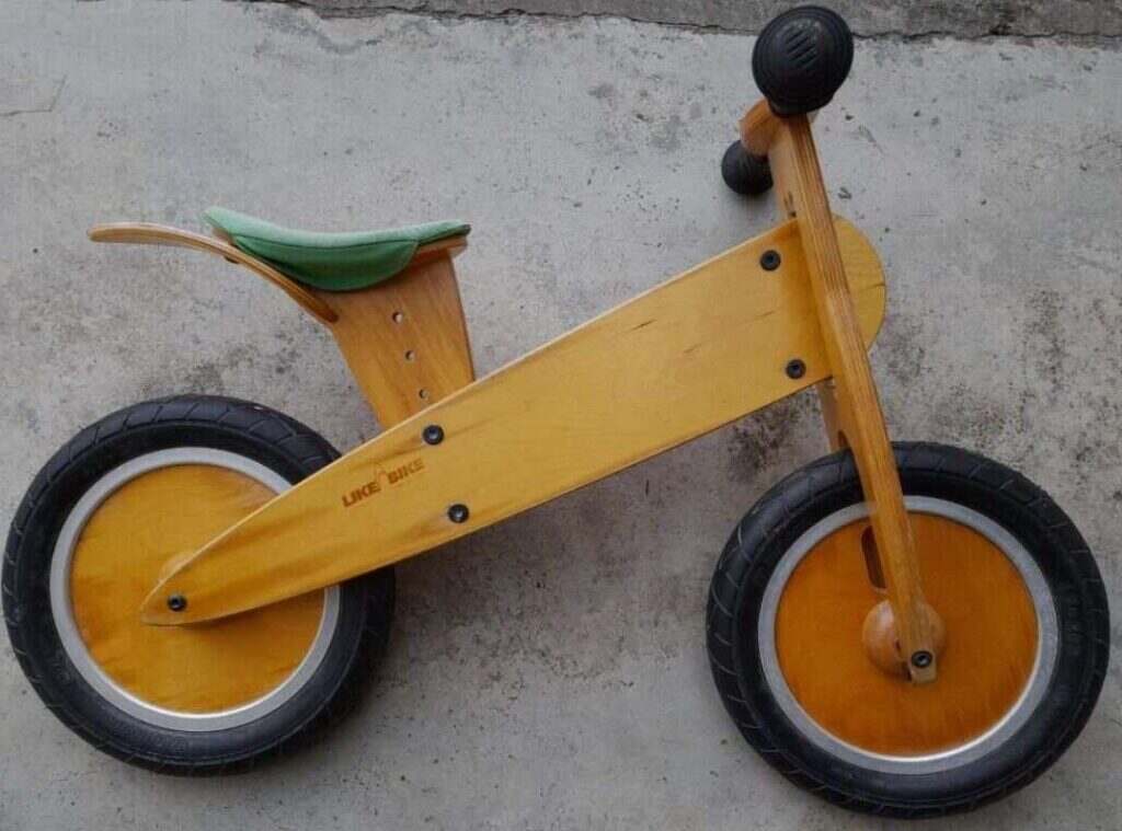 kokua balance bike wooden