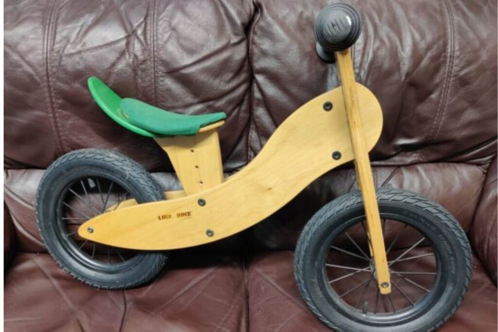 kokua balance bike wooden