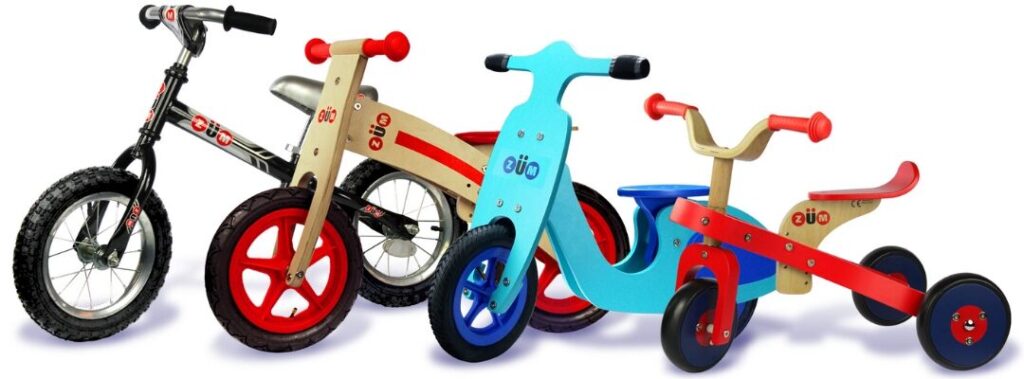 zum wooden balance bike