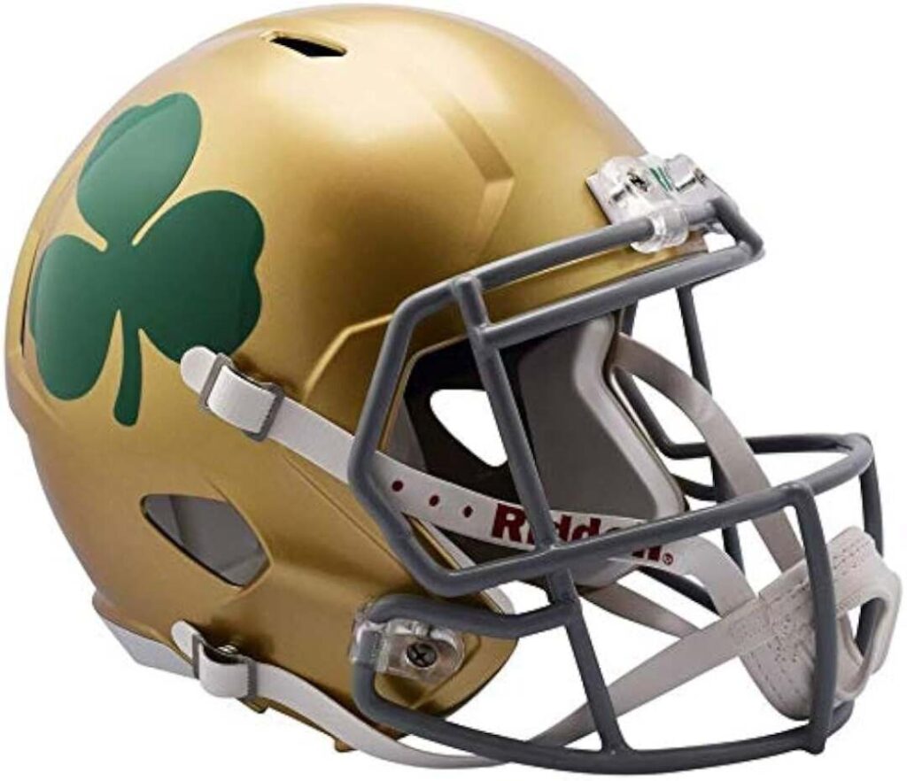 notre dame football helmet 2