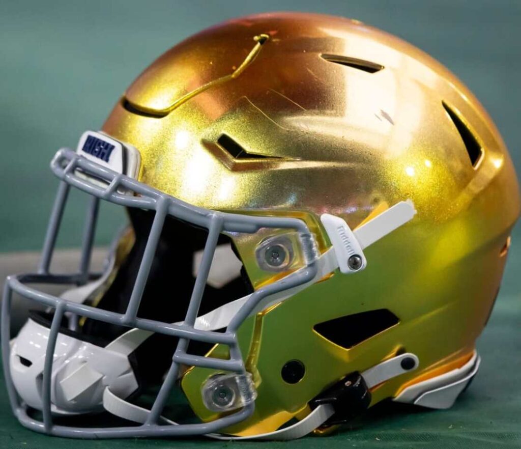 notre dame football helmet 4