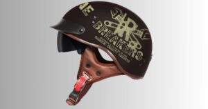 baseball hat motorcycle helmet